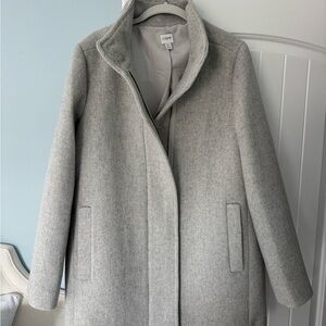 J. Crew Light Gray City Coat